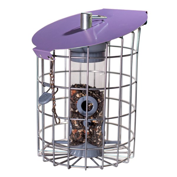 The Nuttery ROUNDHAUS NYJER FEEDER AUBRGN RNMJ01